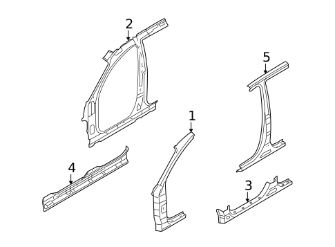 Rocker for 2009 Hyundai Veracruz #0