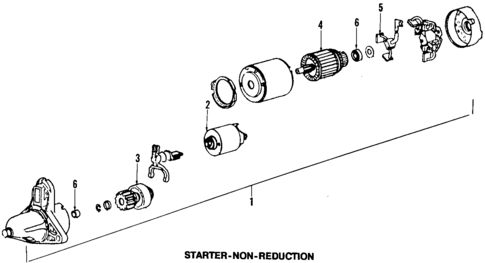 Starter for 1992 Mazda Miata #0