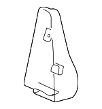 90585530 - Body: Insulator for Saturn: L100, L200, L300, LS, LS1, LS2, LW1, LW2, LW200, LW300 Image