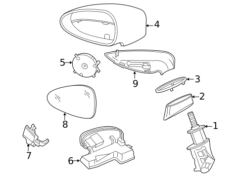 Fog Lamps for 2012 Porsche Panamera #1