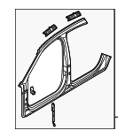 4N0809839L - Body: Aperture Panel for Audi: A8 Quattro, S8 Image
