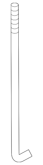31513SM4000 - Electrical: Battery Hold Down Stud for Honda: Accord, Civic, Odyssey, Pilot, Prelude Image