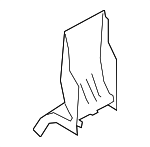 4KE864357A4PK - Body: Inner Panel for Audi: e-tron Quattro, e-tron S, e-tron S Sportback, e-tron Sportback, Q8 e-tron, Q8 e-tron Sportback, SQ8 e-tron, SQ8 e-tron Sportback Image