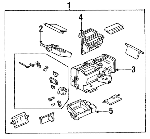 Heater for 1988 Nissan Stanza #0