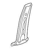 64220S0KA00ZZ - Body: Inner Pillar for Acura Image