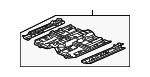 65100S0KA00ZZ - Body: Floor Pan Assembly for Acura Image