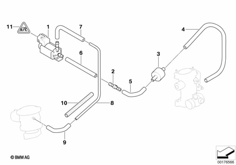 Vacuum Control for 2002 BMW Z8 #0
