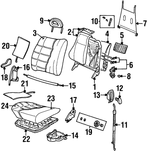 Heated Seats for 1997 Cadillac Catera #3