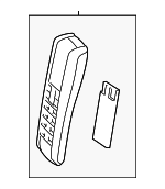 7PP035725C - Electrical: Cellular Phone for Porsche: Cayenne, Cayman, Panamera Image