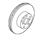43206AG911 - Brakes: Rotor for INFINITI: J30, M45, Q45 Image