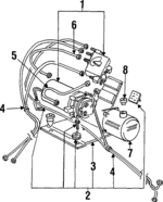 RE8219AA8 - : Hose for Mitsubishi Image