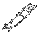 68690844AA - Body: Frame Assembly for Ram: 3500 Image