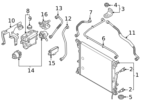Brackets, Flanges & Hangers for 2026 Hyundai Ioniq 9 #0