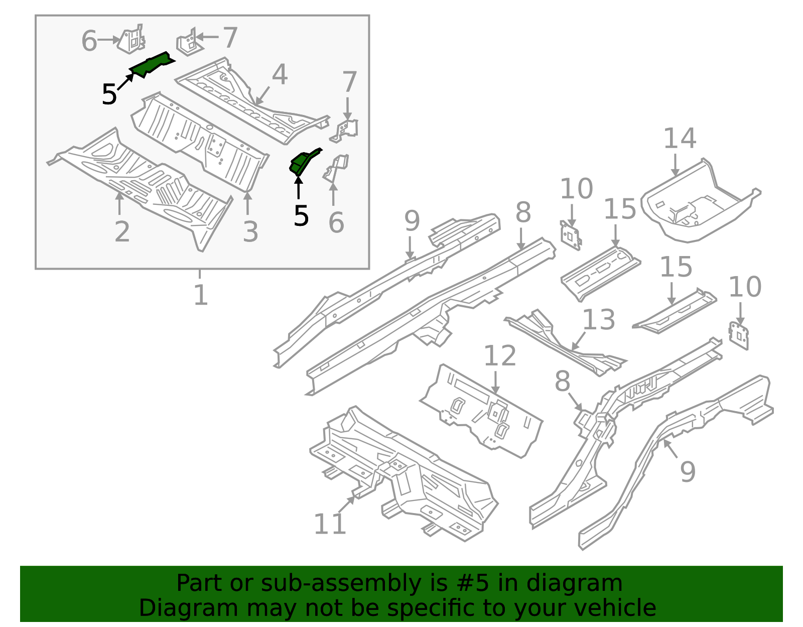 65544-J5000 - Front Reinforced 2018-2023 Kia Stinger | Kia.Parts Store