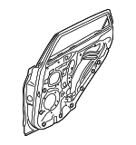 77004BE000 - Body: Door Shell for Hyundai: Kona, Kona Electric Image