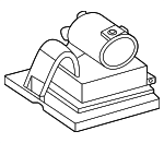 9069908 - Electrical: License Lamp for Mercedes-Benz Image