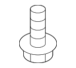 9015960477 - Body: Front Shield Screw for Scion: xB | Toyota: Avalon, bZ4X, C-HR, Camry, Corolla, Crown, Crown Signia, Echo, GR Corolla, Highlander, Land Cruiser, Mirai, Prius, Prius AWD-e, Prius C, Prius Prime, RAV4, RAV4 Prime, Venza Image