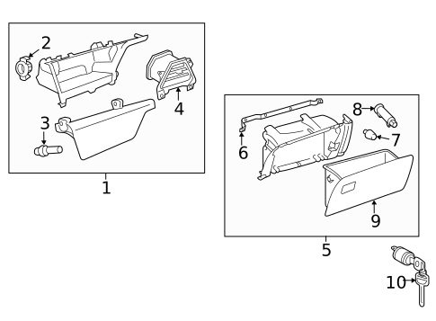 Instrument Panel for 2018 Toyota Sienna #1