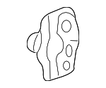 72175SH3901 - Body: Lock Rod Holder for Acura Image