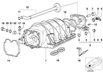 11611729528 - Engine: Intake Manifold for BMW Image