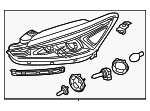 92101F6030 - : Composite Assembly for Kia: Cadenza Image