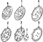 21011912 - Suspension: Wheel Cover for GM Image