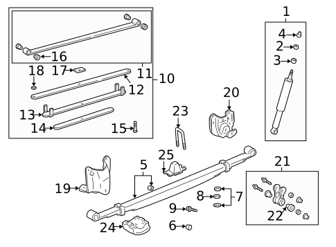 Shocks & Struts for 2004 Toyota Tundra #0