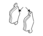 4E0698151Q - Brakes: Disc Brake Pad Set for Audi Image