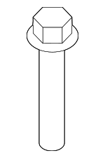 9XG038456K - Engine: Air Cleaner Assembly Bolt for Mazda: Tribute Image image