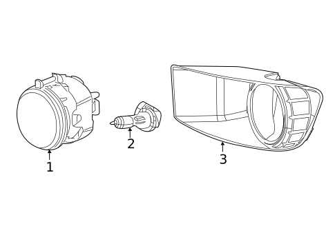Bulbs - Chassis for 2010 Dodge Caliber #0