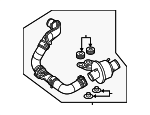 T3111324YA - Engine: Air Inlet Pipe for Mazda Image