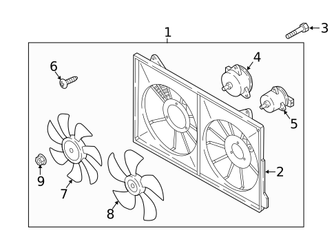 Cooling Fan for 2019 Mazda CX-5 #0