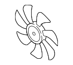 PE0215140 - Cooling System: Fan Blade for Mazda: CX-5 Image