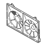 PYFV15210 - Cooling System: Fan Shroud for Mazda: CX-5 Image