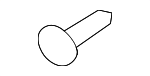 83405252A - Body: License Bracket Screw for Nissan Image