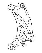 6E903143D - Electrical: Mount Bracket for Audi: A6 Quattro, A7 Quattro, Q5, Q7, S4, S5, SQ5 Image