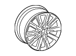 8R0601025AS - : Wheel, Alloy for Audi: Q5 Image