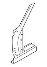 41217044884 - Body: Hinge Pillar for BMW: 745i, 745Li, 750i, 750Li, 760i, 760Li, Alpina B7 Image