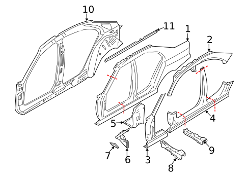 Uniside for 2007 BMW 760Li #0