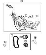 68297857AM - Engine: Engine Oil Pump Kit for Mopar Image