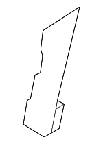 3CN857934 - Body: Mirror Assembly Seal for Volkswagen: Atlas Image