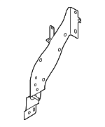 1K1819473H - HVAC: Bracket for Volkswagen: Beetle, CC, Eos, Golf, Golf R, GTI, Passat Image