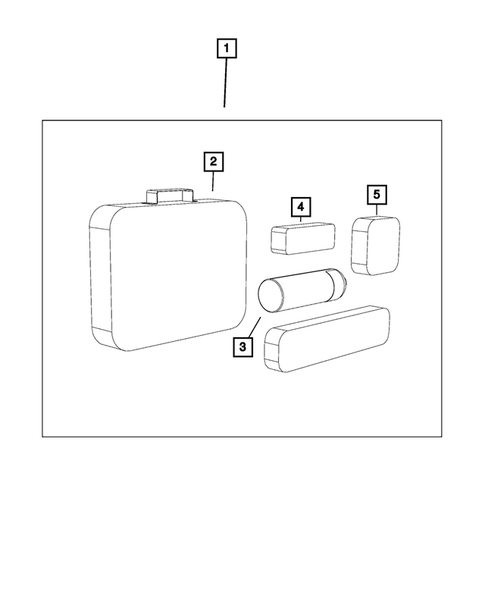 Emergency Kit for 2017 Chrysler Pacifica #0