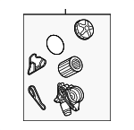 11428683206 - Engine: Oil Filter Housing for BMW: 128i, 135i, 135is, 228i, 228i xDrive, 320i, 320i xDrive, 328i, 328i GT xDrive, 328i xDrive, 335i, 335i GT xDrive, 335i xDrive, 335is, 335xi, 428i, 428i Gran Coupe, 428i xDrive, 428i xDrive Gran Coupe, 435i, 435i Gran Coupe, 435i xDrive, 435i xDrive Gran Coupe, 525i, 525xi, 528i, 528i xDrive, 528xi, 530i, 530xi, 535i, 535i GT, 535i GT xDrive, 535i xDrive, 535xi, 640i, 640i Gran Coupe, 640i xDrive, 640i xDrive Gran Coupe, 740i, 740Li, 740Li xDrive, ActiveHybrid 3, ActiveHybrid 5, M2, M235i, M235i xDrive, M3, M4, X1, X3, X4, X5, X6, Z4 Image