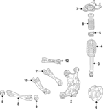 33536878220 - Suspension: Coil Spring for BMW: i3 Image
