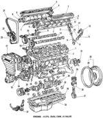 9031138013 - Engine: Timing Cover Seal for Toyota: Celica, Cressida, Starlet Image