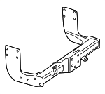 9073102000 - Body: Trailer Hitch for Mercedes-Benz Image