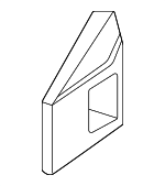 95C821123 - Body: Partition Pad for Porsche Image