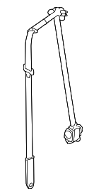 73220AA030B1 - Electrical: Belt &amp; Retractor for Toyota: Solara Image