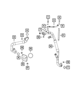 68206026AA - Cooling: Banjo Bolt for Ram: 2500, 3500 Image